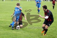 Kreisliga TSV Großmehring gegen TSV Hepberg Calik Sanser kann nur durch ein Foul retten Foto: Jürgen Meyer