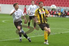 Relegation - TSV Lichtenau - TSV Altmannstein - 1:2 - links Daniel Wurfbaum und rechts Anton Immel