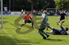 FC Gerolfing - SpVgg Feldmoching-Tor zum 1:0 durch Steffen Schneider-Jubel-Foto: Jürgen Meyer