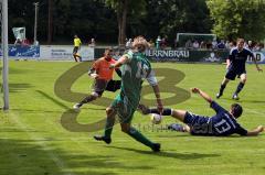 FC Gerolfing - SpVgg Feldmoching-Tor zum 1:0 durch Steffen Schneider-Jubel-Foto: Jürgen Meyer