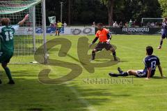 FC Gerolfing - SpVgg Feldmoching-Tor zum 1:0 durch Steffen Schneider-Jubel-Foto: Jürgen Meyer