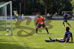 FC Gerolfing - SpVgg Feldmoching-Tor zum 1:0 durch Steffen Schneider-Jubel-Foto: Jürgen Meyer