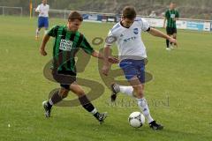 Bzl - SV Karlshuld - FC Eiting - Stegmeier Sebastian (grün Karlshuld) - Foto: Jürgen Meyer