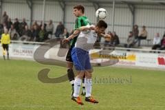 Bzl - SV Karlshuld - FC Eiting - Stegmeier Sebastian (grün Karlshuld) - Foto: Jürgen Meyer