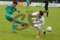 Landesliga Südwest - FC Gerolfing - SpVgg Kaufbeuren 1:2 - Benjamin Anikin zieht ab