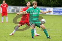 Landesliga - FC Gerolfing - SV Mering - Schneider Steffen - Foto: Jürgen Meyer