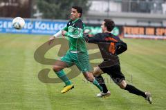 FC Gerolfing gegen TSV Nördlingen - Manai Kais (grün) - Foto: Jürgen Meyer