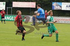 FC Gerolfing gegen SV Raisting Landesliga Süd-West Einen Schritt zu spät kommt hier Schneider Steffen - Foto: Jürgen Meyer