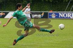 Landesliga Südwest - FC Gerolfing - SpVgg Kaufbeuren 1:2 - Benjamin Anikin zieht ab und erzielt den Ausgleich zum 1:1