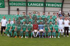 Trainingsauftakt FC Gerolfing - Mannschaftsbild FC Gerolfing -  Foto: Jürgen Meyer