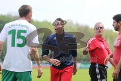 Kreisklasse - TSV Kösching II - FC GW Ingolstadt - Trainer TSV 2 Geitner Mario beschwert sich lautstark