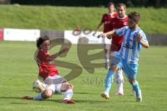 Kreisklasse II - SV Zuchering - TSV Rohrbach II - links Toni Kappelmeier (Zuchering) und rechts Sebastian Galster (TSV) im Zweikampf