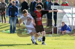 Kreisklasse 1 SV Buxheim gegen FC Arnsberg - Maile Dominik Buxheim rechts - Foto: Jürgen Meyer