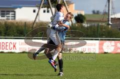 Kreisklasse 1 SV Buxheim gegen FC Arnsberg - Biber Stefan freut sich über sein Tor zum 1:1 Ausgleich - Foto: Jürgen Meyer