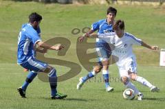 FC Hepberg gegen TSV Ober/Unterhaunstadt -  Maurer Tobias im dribbling - Foto: Jürgen Meyer