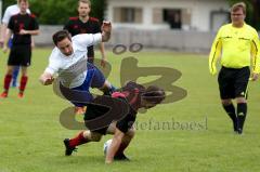 Kreisliga - DJK Ingolstadt - FSV Pfaffenhofen - Auernhammer Max (weiß DJK Ingolstadt) - Foto: Jürgen Meyer