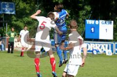 Kreisliga - TSV Ober/Unterhaunstadt - TSV Wolnzach - Newald Marco (blau Oberhaunstadt) - Foto: Jürgen Meyer