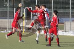 Kunstrasen-Cup 2013 beim DJK Ingolstadt - TSV Hohenwart (rot) gegen BSV Neuburg (weiß)