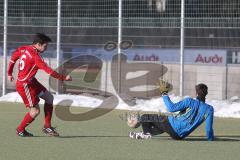 Kunstrasen-Cup 2013 beim DJK Ingolstadt - TSV Hohenwart (rot) gegen BSV Neuburg (weiß)