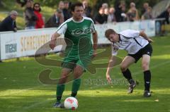Landesliga Südwest - SV Manching - SV Raisting - links Matthias Lang