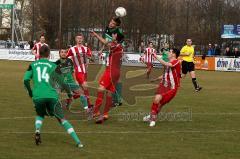 FC Gerolfing-TSV Dachau Schneider Steffen im Zweikampf Foto: Juergen Meyer