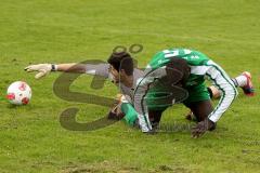 Landesliga SV Manching - TSG Thannhausen  - Hogmeni Wohayo (grün Manching) - Foto: Jürgen Meyer