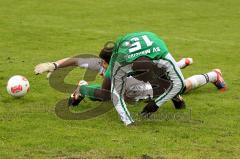 Landesliga SV Manching - TSG Thannhausen  - Hogmeni Wohayo (grün Manching) - Foto: Jürgen Meyer