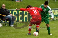 Landesliga SV Manching - TSG Thannhausen  - Bielicz Kryspin tunnelt seinen Gegenspieler - Foto: Jürgen Meyer