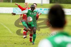 Landesliga SV Manching - TSG Thannhausen  - Hogmeni Wohayo (grün Manching) - Foto: Jürgen Meyer