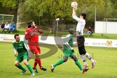 Landesliga SV Manching - TSG Thannhausen  - Hogmeni Wohayo einen Schritt zu langsam - Foto: Jürgen Meyer