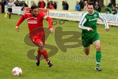 Landesliga SV Manching - TSG Thannhausen  - Lang Matthias (grün Manching) - Foto: Jürgen Meyer