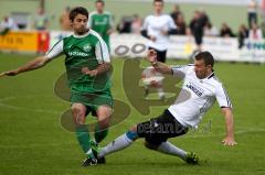 Landesliga - SV Manching - FC Gerolfing  - Hoffmann Stefan (weiß FC Gerolfing) - Foto: Jürgen Meyer