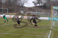 SV Manching - SpVgg Kaufbeuren - Gra§l Benjamin beim Torschuss  zum 2:0 -  Foto: Juergen Meyer