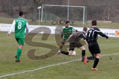 SV Manching - SpVgg Kaufbeuren - Gra§l Benjamin beim Torschuss zum 2:0 -  Foto: Juergen Meyer