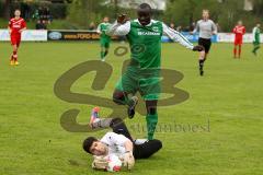 Landesliga SV Manching - TSG Thannhausen  - Hogmeni Wohayo (grün Manching) - Foto: Jürgen Meyer