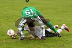 Landesliga SV Manching - TSG Thannhausen  - Hogmeni Wohayo (grün Manching) - Foto: Jürgen Meyer