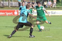 Landesliga SW - SV Manching - FC Königsbrunn - Cenker Oguz zieht ab, leider vorbei