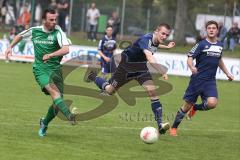 Landesliga Südwest - SV Manching - FV Illertissen II - Antonio Giordano zieht ab und erzielt den Ausgleich zum 1:1 Tor