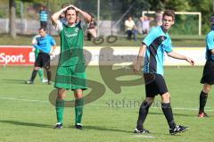 Landesliga SW - SV Manching - FC Königsbrunn - Cenker Oguz zieht ab, leider vorbei, ärgert sich