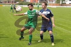 Landesliga Südwest - SV Manching - FV Illertissen II - links Tobias Hofmeister