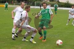 Landesliga - SV Manching - TSV Landsberg - Fabian Burchard kommt zu spät