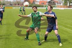 Landesliga Südwest - SV Manching - FV Illertissen II - links Tobias Hofmeister