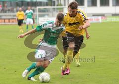 Landesliga Südost - FC Gerolfing - SV Kirchanschöring - 19 Thomas Berger im Vorwärtsgang - Fotograf: Marek Kowalski