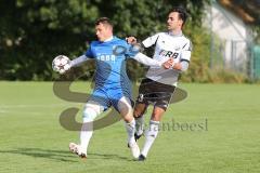 Kreisliga - TSV Etting - VfB Friedrichshofen - links Spielertrainer Arnold Tonch (TSV) rechts Silvio Smoijic