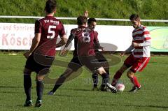 TSV Kösching - SV N Lerchenau- Foto: Jürgen Meyer