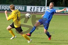 DJK Ingolstadt -ST Scheyern - Berthold Schneider (blau DJK Ingolstadt) - Foto: Jürgen Meyer