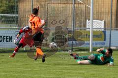 VFB Friedrichshofen - VFB Eichstätt II - Özler Mehmet mit der Chance zum 1:1 Ausgleichstreffer - Foto: Jürgen Meyer