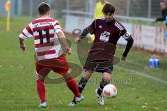 TSV Kösching - SV N Lerchenau - Bauer Benjamin (11) Kösching - Selzer Andreas Lerchenau (rechts) - Foto: Jürgen Meyer