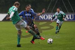 Landesliga - FC Gerolfing - TSV Ampfing 4:0 - Steffen Schneider zieht ab