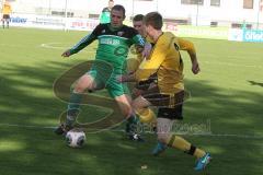 FC Gerolfing - SE Freising - Torsten Holm (grün Gerolfing) - Foto: Jürgen Meyer